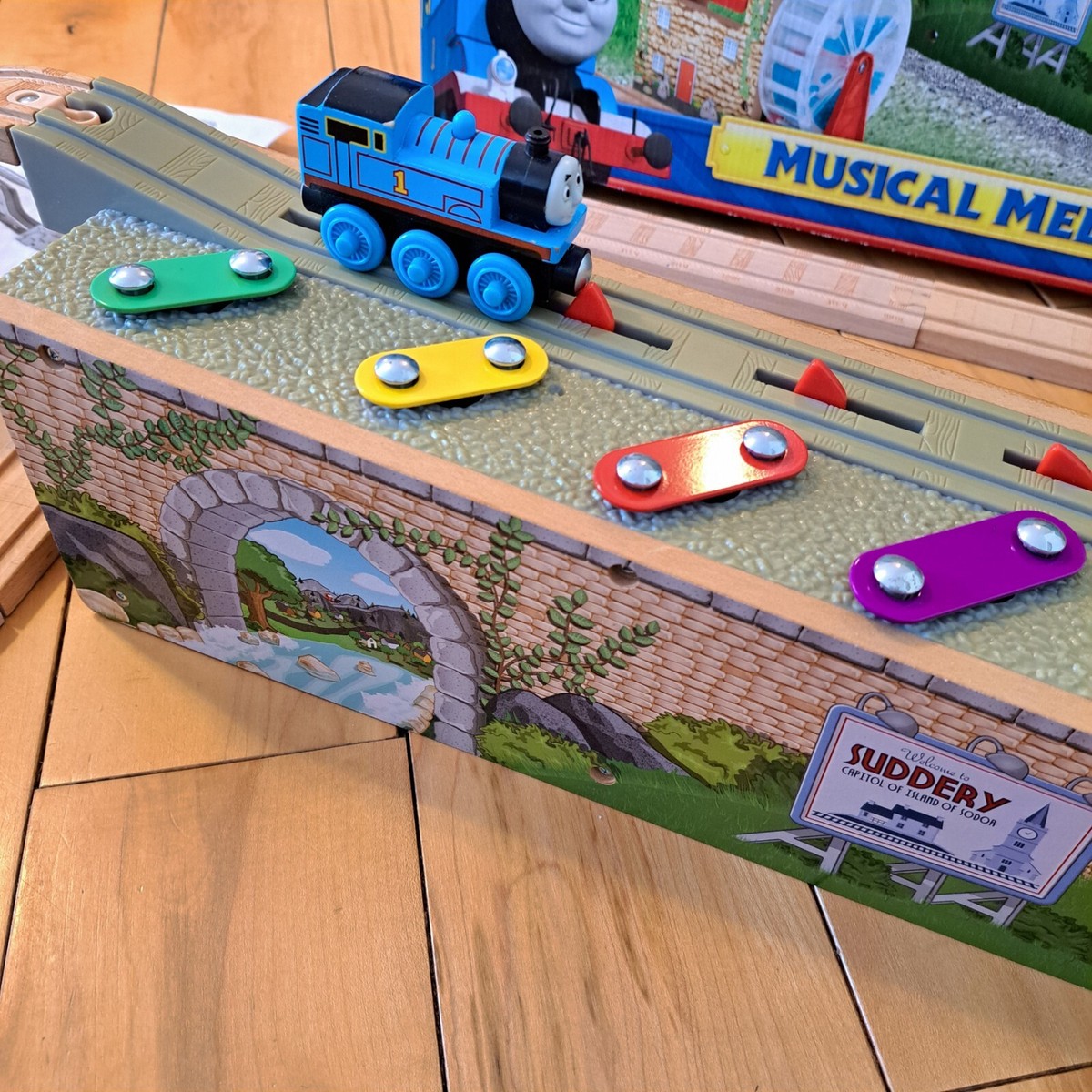 READ! COMPLETE! MUSICAL MELODY TRACKS SET! Thomas Train Wooden