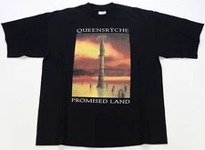 Rare Vintage SCREEN STARS Queensryche Promised Land 1994 Tour T Shirt 90s SZ XL