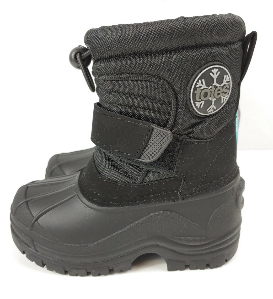 Winter Snow Boots Totes Taelor Toddler Boys' Waterproof Black Sz 5T eBay