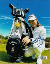 Yuna Nishimura Signed 8x10 Autographed BAS Golfer LPGA Japan 61