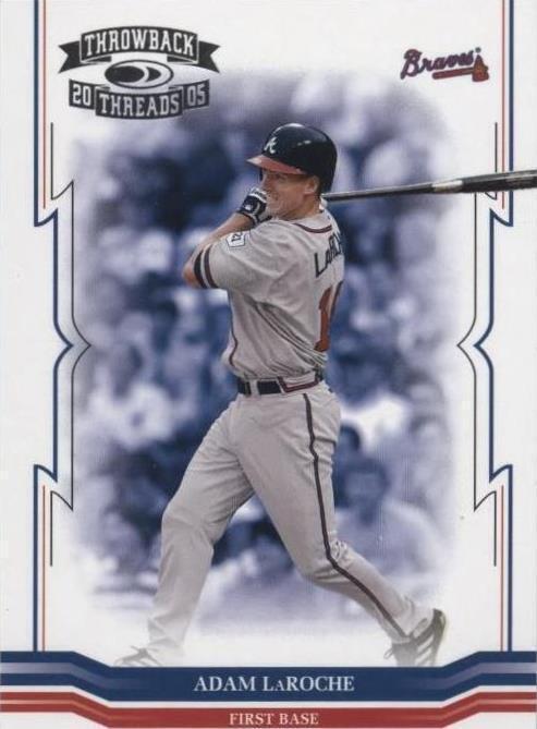 2005 Donruss Throwback Threads - Adam LaRoche #19 - 1 of 1