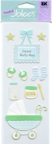 A Touch of Jolee's SWEET BABY BOY Theme 3-D Stickers 64446 FAST FREE shipping! - Picture 1 of 1