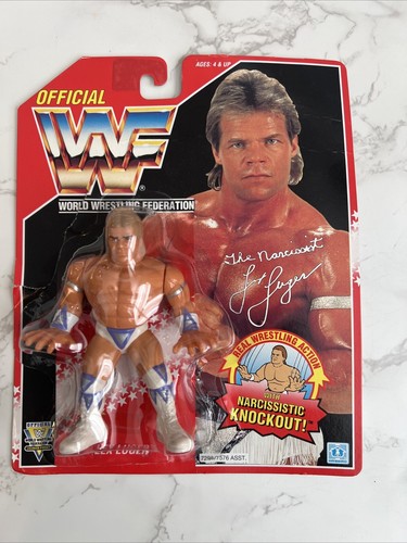Lex Luger WWF Hasbro Red Carded WWE Wrestling Vint...