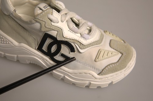 DOLCE & GABBANA Kids Shoes Multicolor Logo Low Top Sneakers EU26/US9.5 540usd - Picture 8 of 9