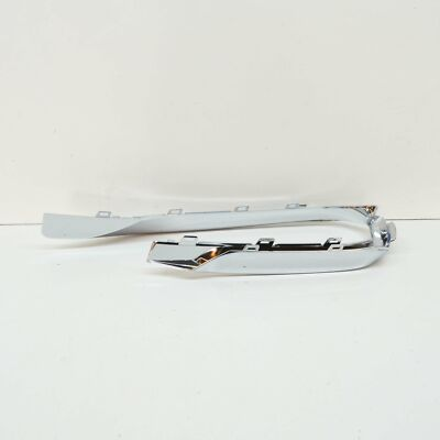 NEW BMW 4 COUPE F32 FRONT LEFT LUXURY LINE CHROME TRIM 51117432623 