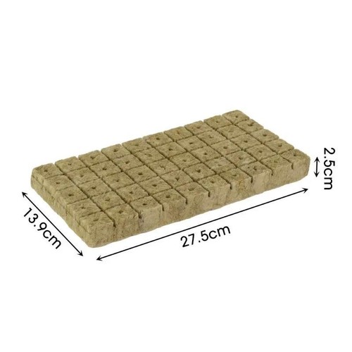 Rock Wool Grow Cubes Seed Starter Plugs Hydroponic Planting Blocks Kit - Picture 17 of 26