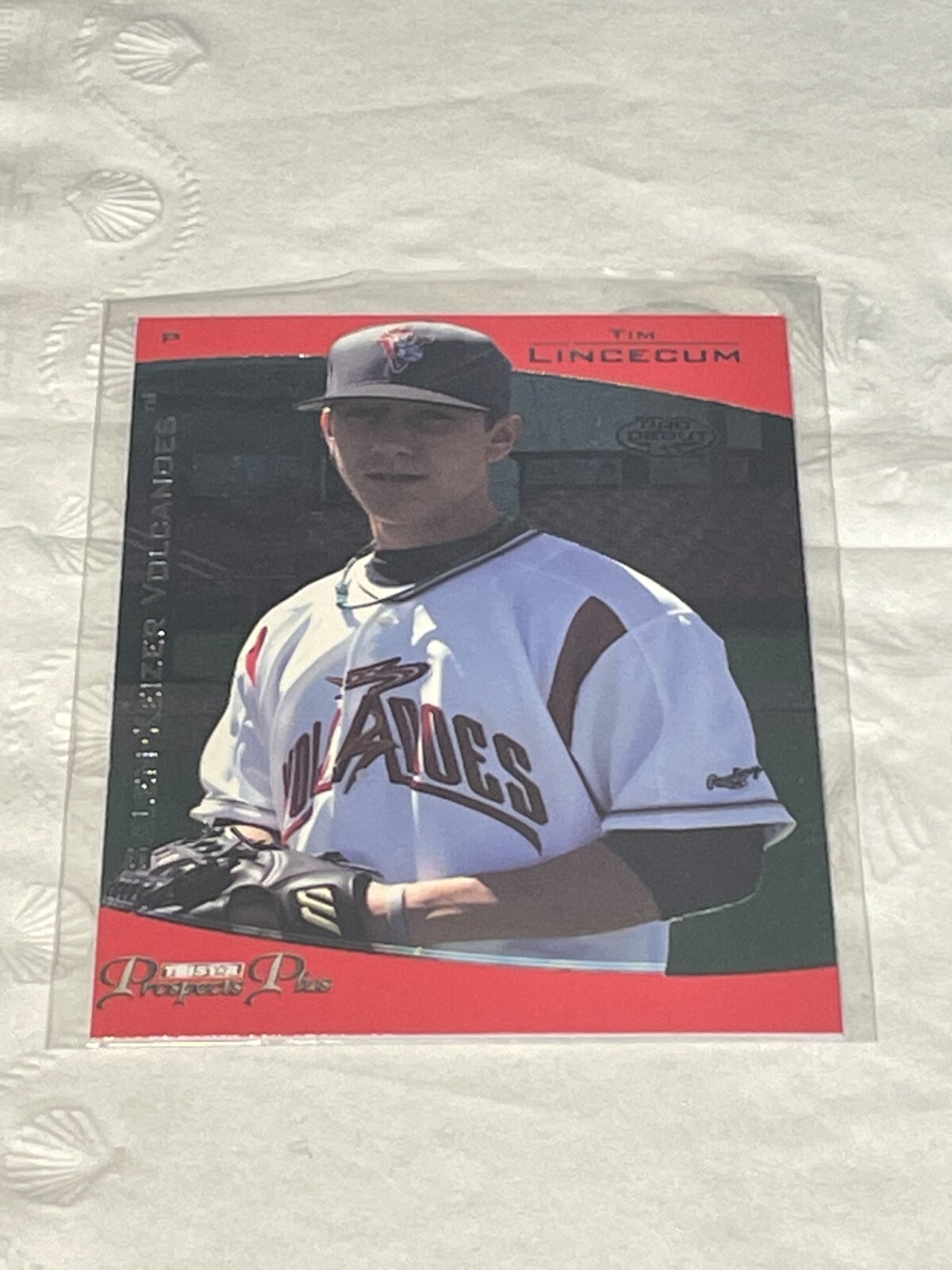 2006 Giants TriStar Prospects Plus #8 Tim Lincecum Pro Debut Pre Rookie RC
