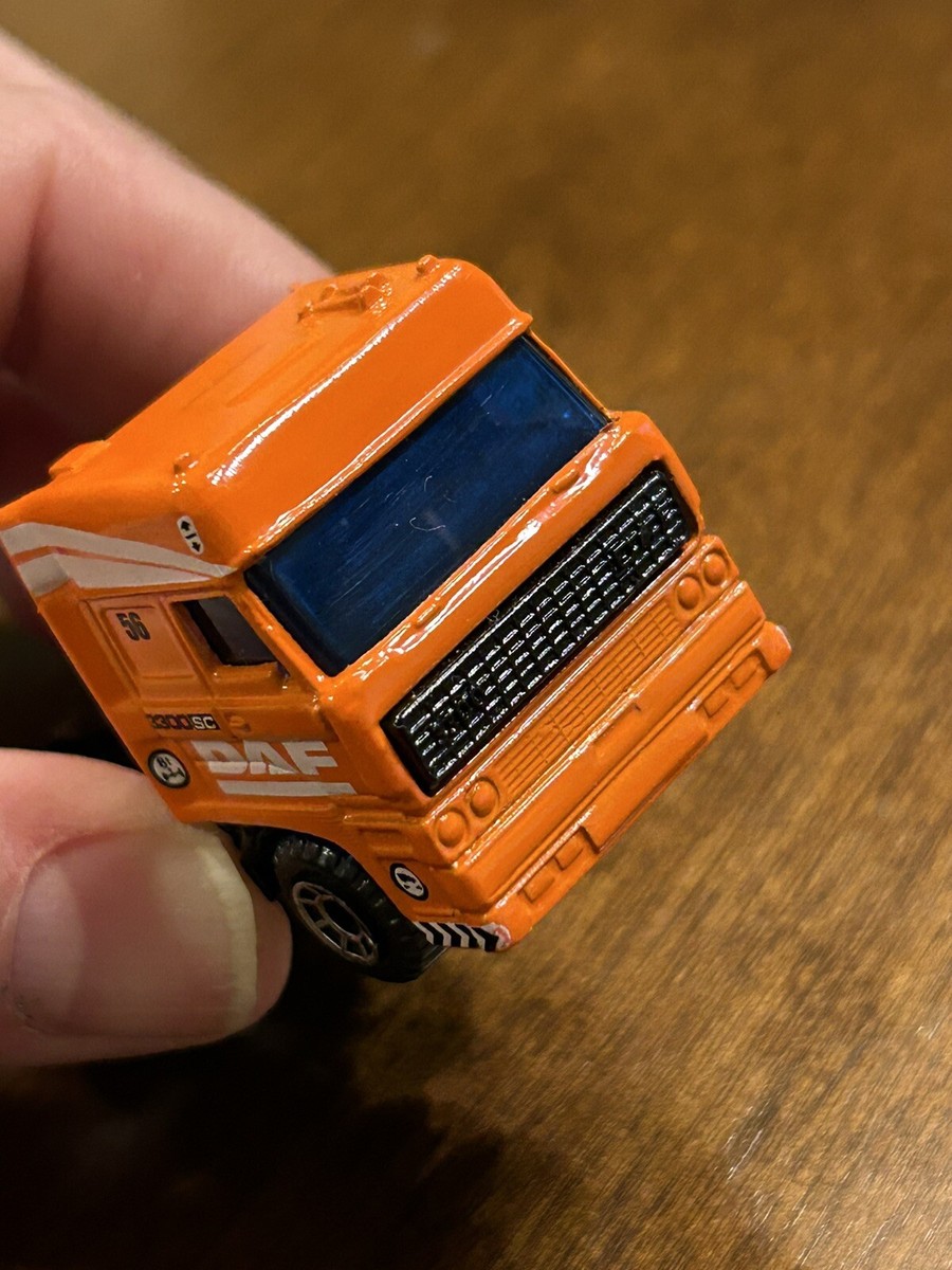1987 MATCHBOX SUPERFAST #15 ORANGE DAF TRUCK MINT | eBay