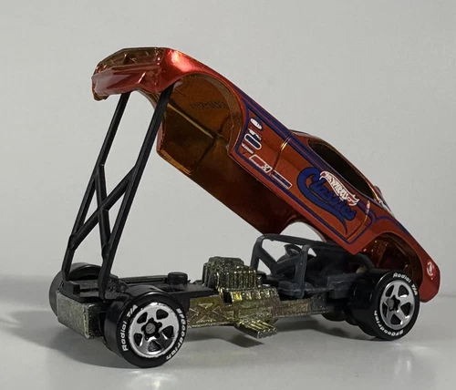 Hot Wheels Classics~Series 2~Plymouth Barracuda Funny Car~Spectraflame Orange