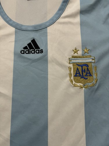 Camiseta Argentina local 2008/09 mediana oficial rara y vintage - Imagen 3 de 9