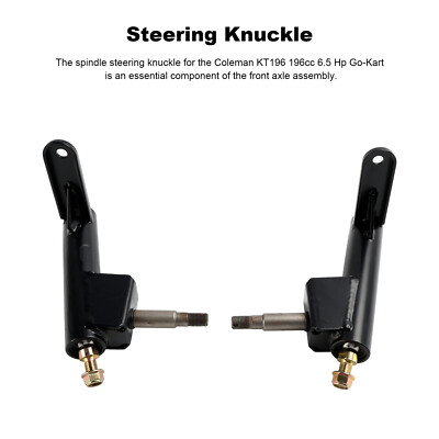 Steering Knuckle Spindle for Coleman Go Kart KT196 CK196-T US | eBay