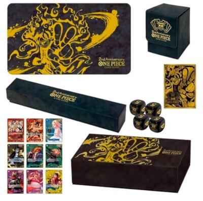 ONE PIECE Card Game Japanese 2nd ANNIVERSARY SET Collection