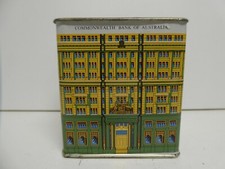 VINTAGE AUSTRALIAN COMMONWEALTH SAVINGS BANK TIN MONEY BOX #3