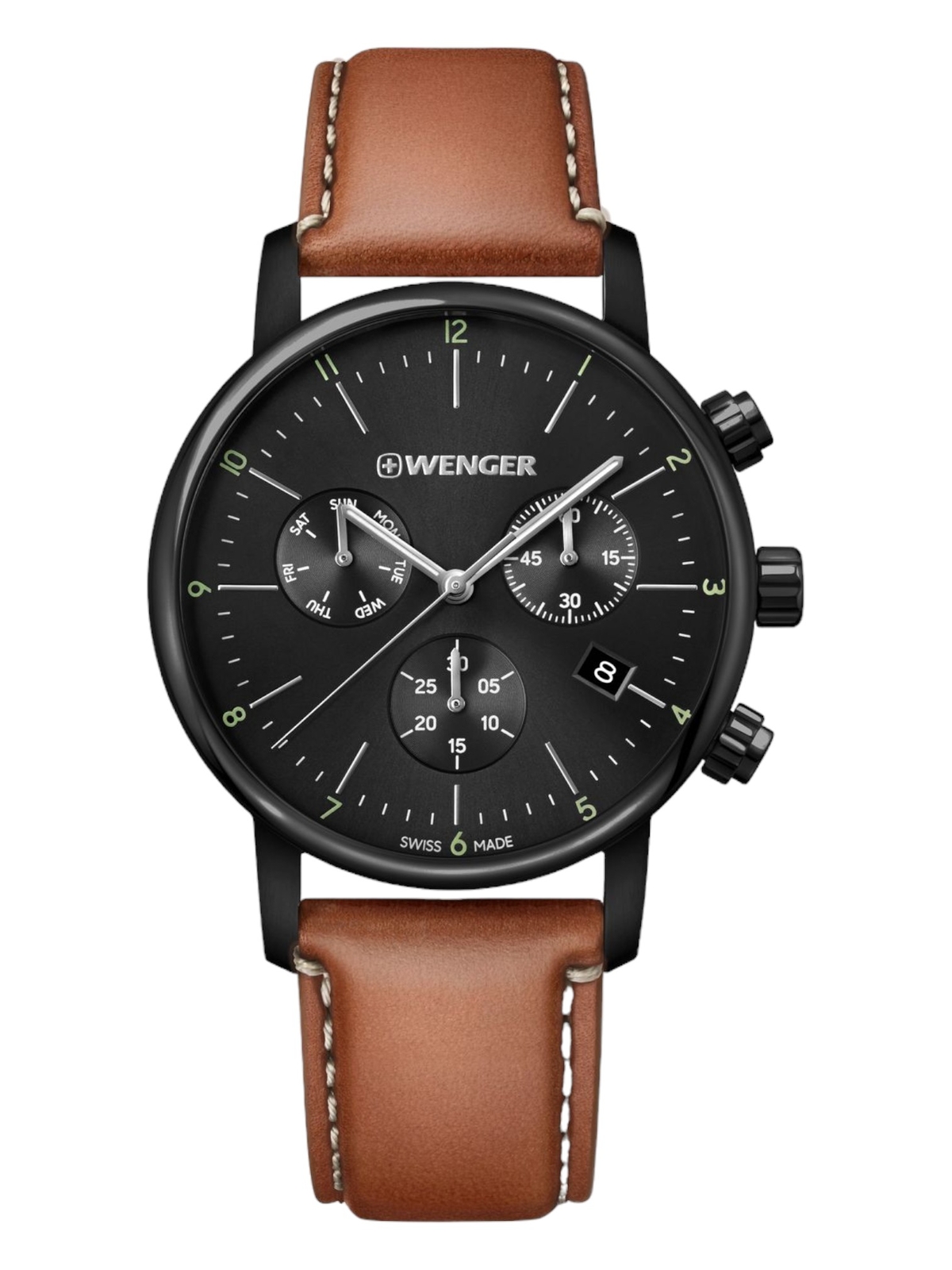 Wenger Swiss Army Men's Urban Classic Chrono Black