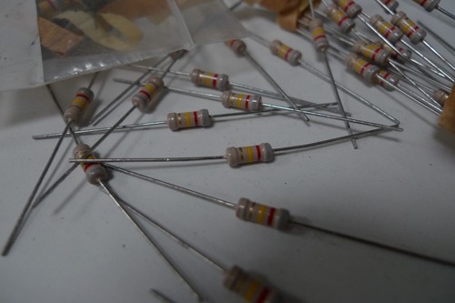 Resistor Metal Film Philips 5% X5 Off Original Vintage Resistors Drop Down Menu - Picture 554 of 657
