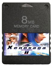 Xenosaga Episode II PlayStation 2 PS2 Memory Card 100 Completed Saves