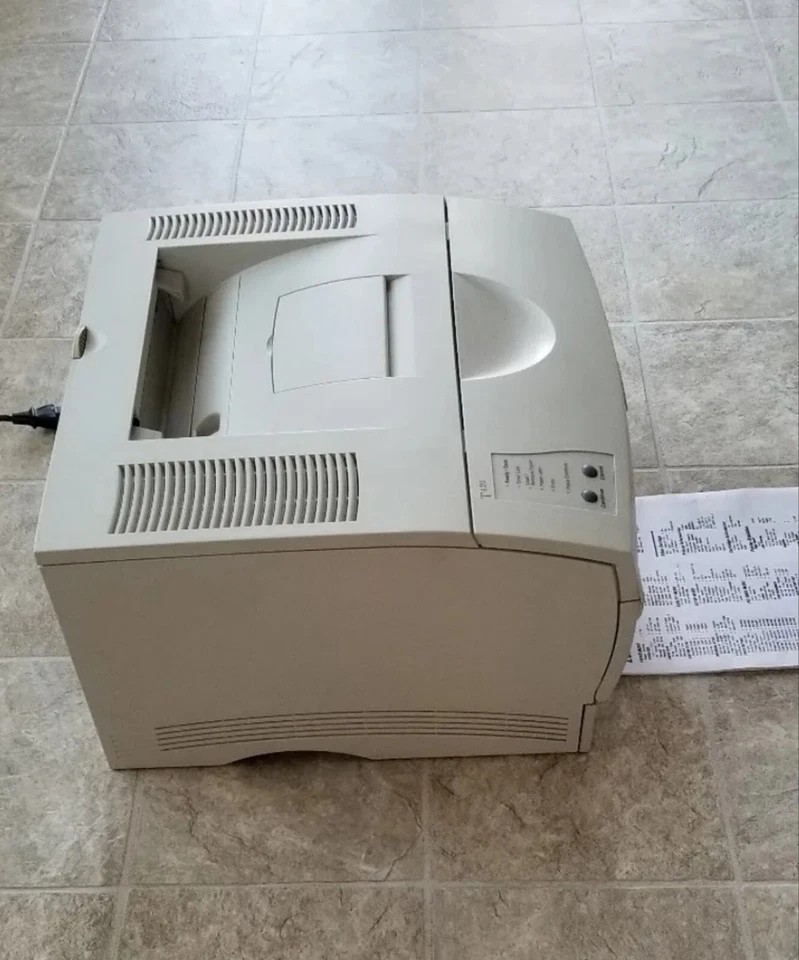 LEXMARK T420 LASERJET PRINTER FULLY FUNCTIONAL!!1 VERY CLEAN111 SEE PICTURES!!! - Image 2 of 4