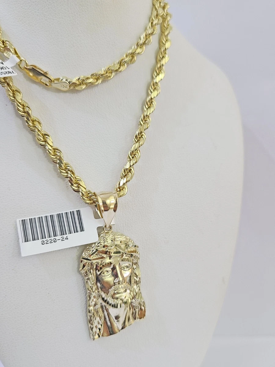Charm Yellow Gold 10k Necklaces & Pendants for Men for sale | eBay