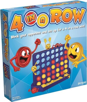 NEW Pressman 4 In A Row - The Head to Head Game of Strategy , 5'', Multicolor 