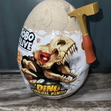Robo Alive Dino Fossil Find Surprise Robotic Toy egg new by ZURU