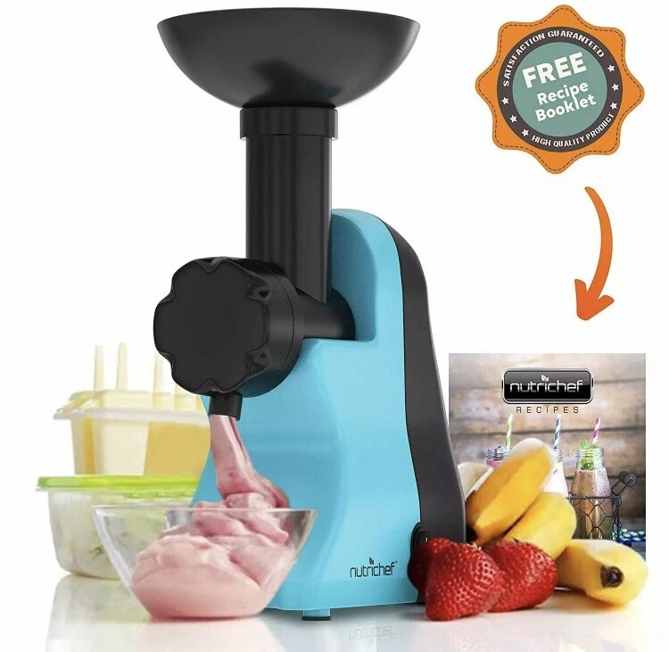 Nutrichef NCIM30 Electric Maker Fruit Sorbet Machine Frozen