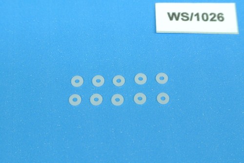 Kunstoff Isolierscheibe KaModel - M0.8,M1,M1.2,M1.4,M2,M2.5,M3 - 10 Stück Satz - Picture 11 of 16