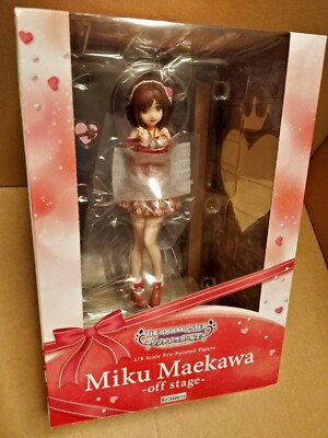 OFFIZIELLE THE IDOLM@ASTER CINDERELLA GIRLS MIKU MAEKAWA OFF STAGE 1/8 FIGUR NEU