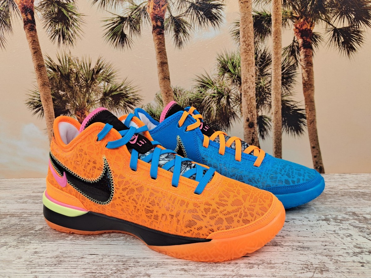 LeBron NXXT Gen オレンジ、ブルー Nike Zoom LeBron NXXT Gen size 9 9.5 Blue Orange Basketball