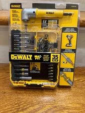 DeWalt MaxFit 35 Piece Impact Bit Set + Right Angle Attachment DWAMF35RA 