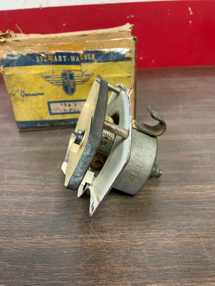 AMC AMERICAN MOTORS RAMBLER 589Y VELOCÍMETRO ODÓMETRO STEWART WARNER NOS 722 Foto 4 de 4