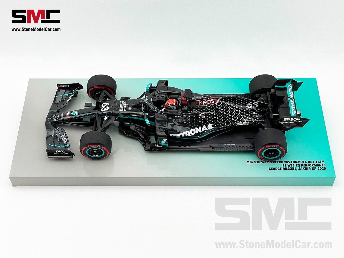 Mercedes F1 W11 #63 George Russell Sakhir GP 2020 1st Point