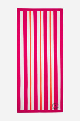 夜遊 Beach Towel(2022) Beach Riot Beach Club Beach Towel Pink Orange White Stripe