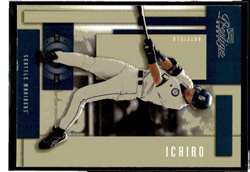 ICHIRO 2004 LEAF DONRUSS PLAYOFF BASEBALL CARD #PP7 SEATTLE