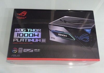ASUS ROG THOR 1000W PLATINUM III 3 Gaming Power Supply | eBay