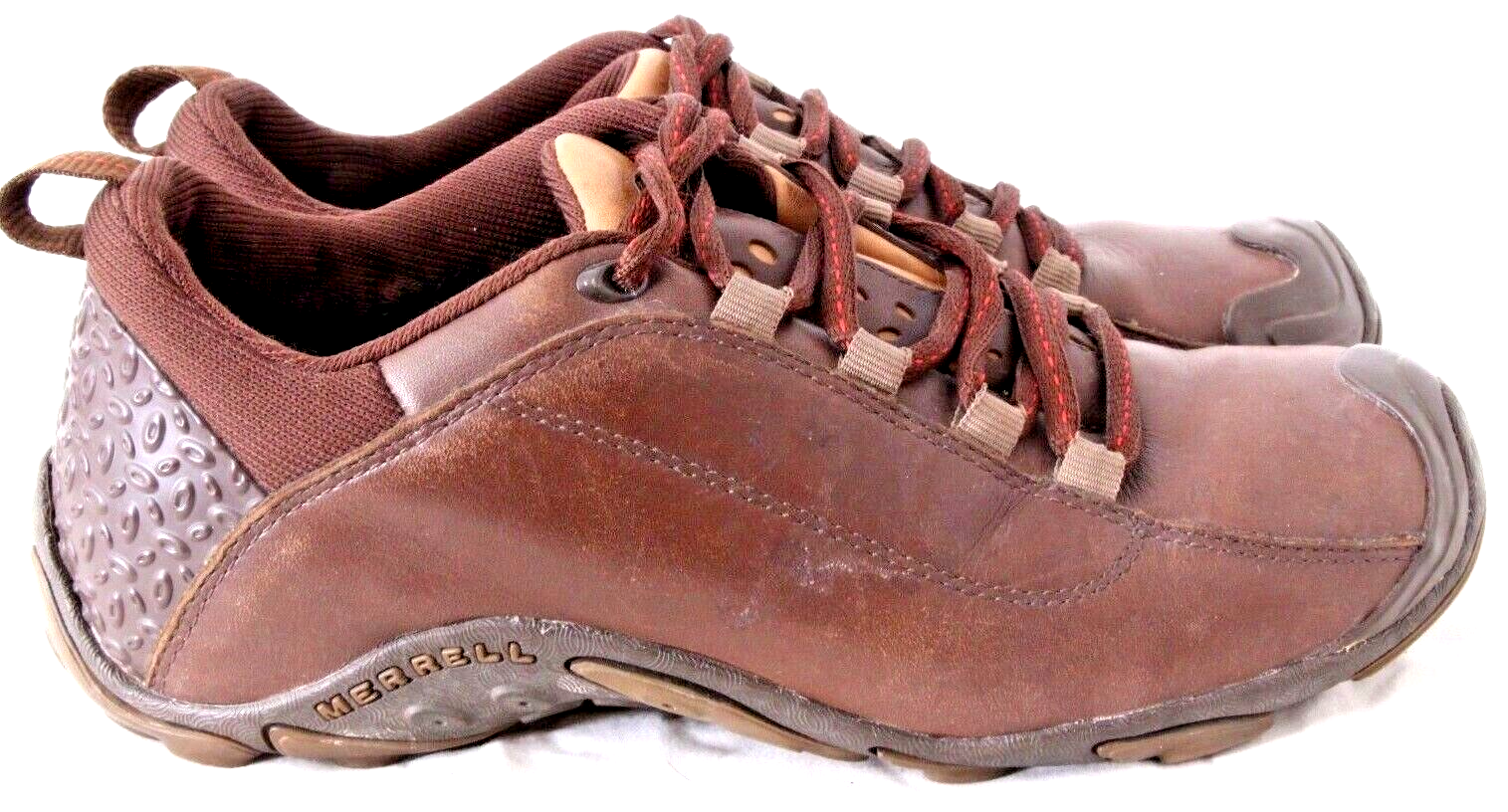 Merrell 63950 Forecast Lace Marrone Pelle Escursionismo Trail Sneaker Scarpe Donna 6