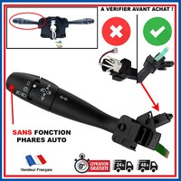 Com2000 Reparaturschalter Blinklicht Peugeot 206 307 406 407 807 Schwarz