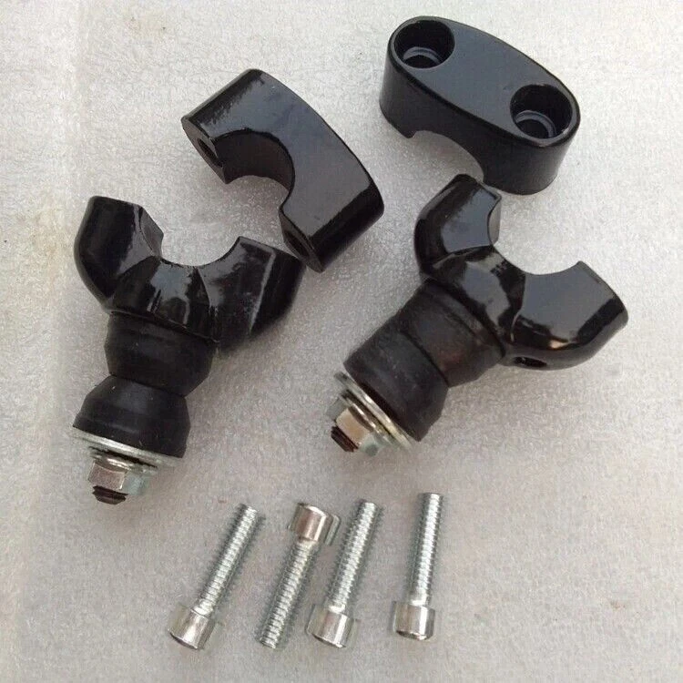 Adaptador de abrazadera de montaje elevadores de manillar 22 mm para Honda MSX125F 125GR GROM 2014-2018 Foto 2 de 3