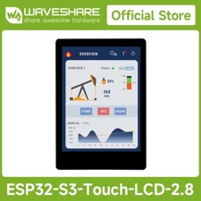 Waveshare ESP32-S3 2.8inch Display Development Board, 240 320, IPS, 32-bit LX7