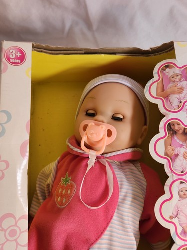 My Darling Baby 2010 Unopened in Original Box Doll Pacifier Pink Berry READDESC - Picture 3 of 12