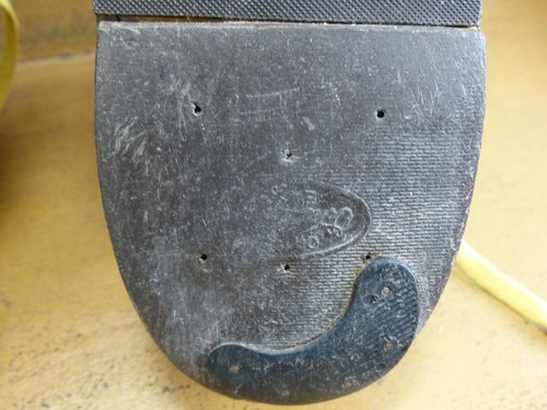 1940-50s Leather Clown Shoes custom made 1-of-a-kind 14" long women's size 8 - Picture 19 of 21