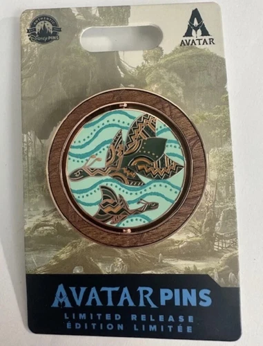 New 2023 Disney Avatar The Way Of Water Pandora Ilu Banshee Spinner LR Pin