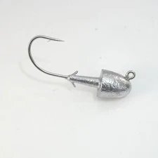 Bullet Nose Fishing Jigs Eagle Claw Saltwater Hooks Fresh or Salt Water 10 pk