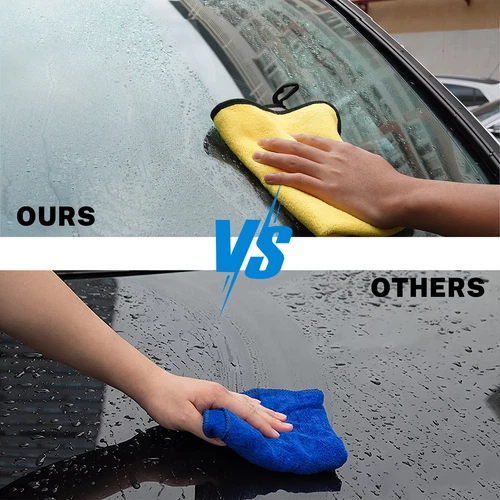 Microfiber Cleaning Cloth Towel Rag Car Polishing Detailing No-Scratch Set of 10 - Picture 14 of 14