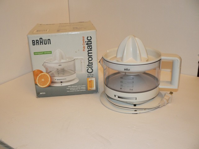 pulp control citrus juicer
