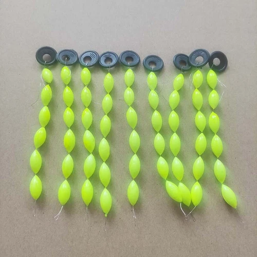 200pcs Fishing Rig Foam Floats Kit String Type Seven Star Float Foam Space Bean - Picture 5 of 15