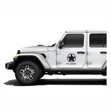 US Army Star Sticker Off Road Car Styling Various Color and Sizes
