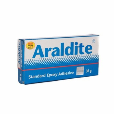 Araldite Standard Epoxy 36g Adhesive Glue Tubes Resin 20g + HARDENER 16G