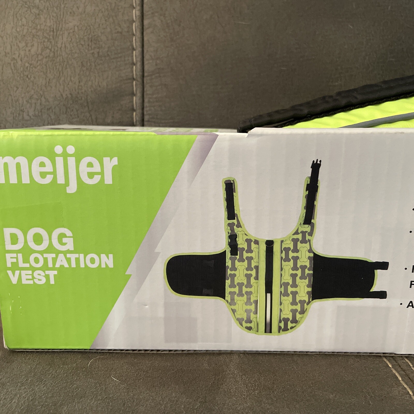 Meijer Dog Floatation Vest Doggie Life Vest Size Small New eBay