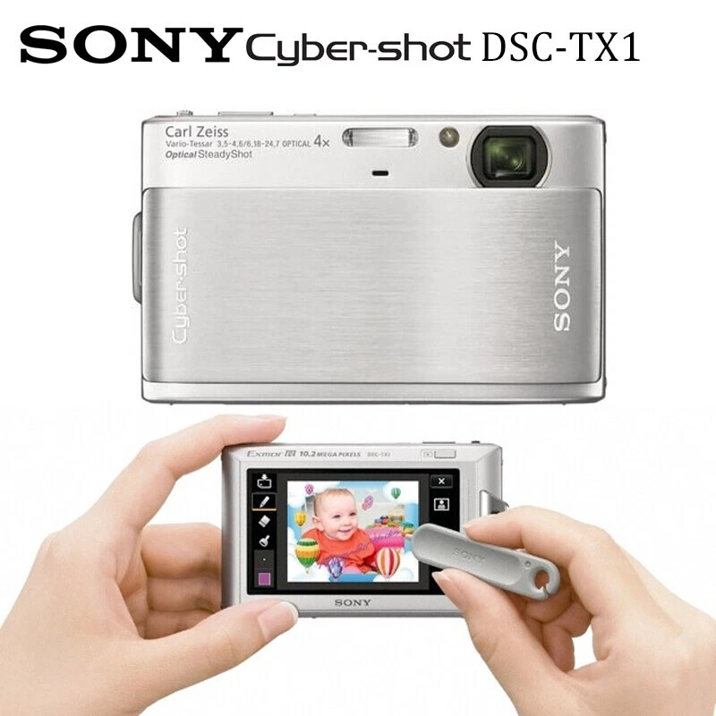 Sony Cyber ​​Shot DSC-TX1 10.2MP 4x Optical Zoom Digital Camera
