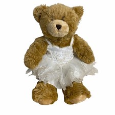 BUILD A BEAR WORKSHOP BRIDE BEAR IN WEDDING DRESS Excellent Condition